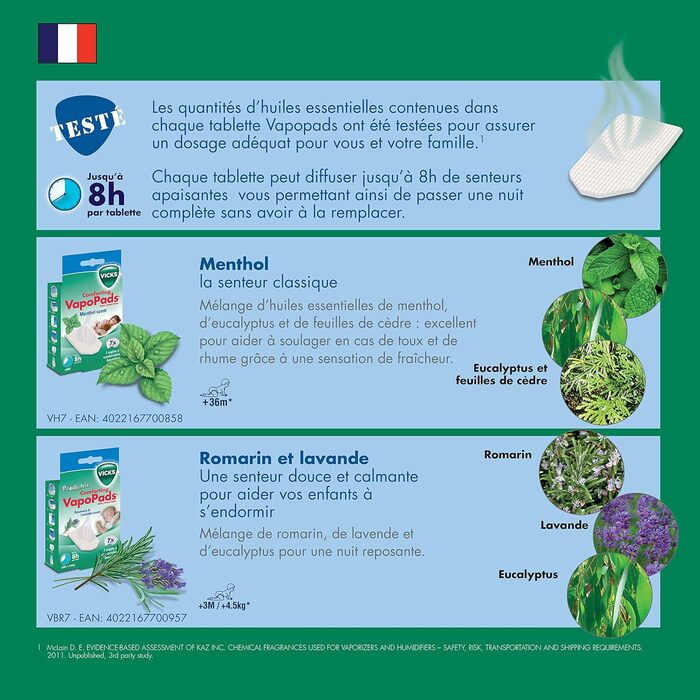 Зволожувач повітря Vicks Mini Cool Mist Ultraschall VUL525 - компактний, тихий, для сну, кашлю та застуди