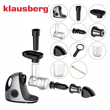 Горизонтальна шнекова соковижималка Klausberg KB 7863 150 Вт