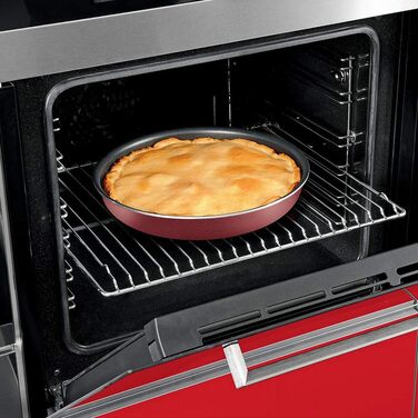 Набір посуду Tefal Ingenio Essential (20 предметів): каструлі, сковорідки, кришки та кухонне приладдя, червоний, для всіх типів плит (крім індукційних) та духовки