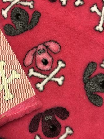 Килимок для собак Elropet Premium 30mm: антиковзаючий, для маленьких та великих собак, Vet Bed, розміри S (80x50 см), колір рожевий