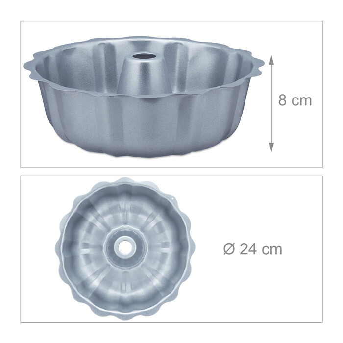 Сковорода Relaxdays Bundt D: 24 см