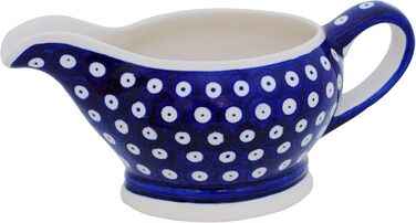 Original Bunzlauer Ceramics Sauce Boat/Sauce Bowl, 0.45 Liters, in Decor 42