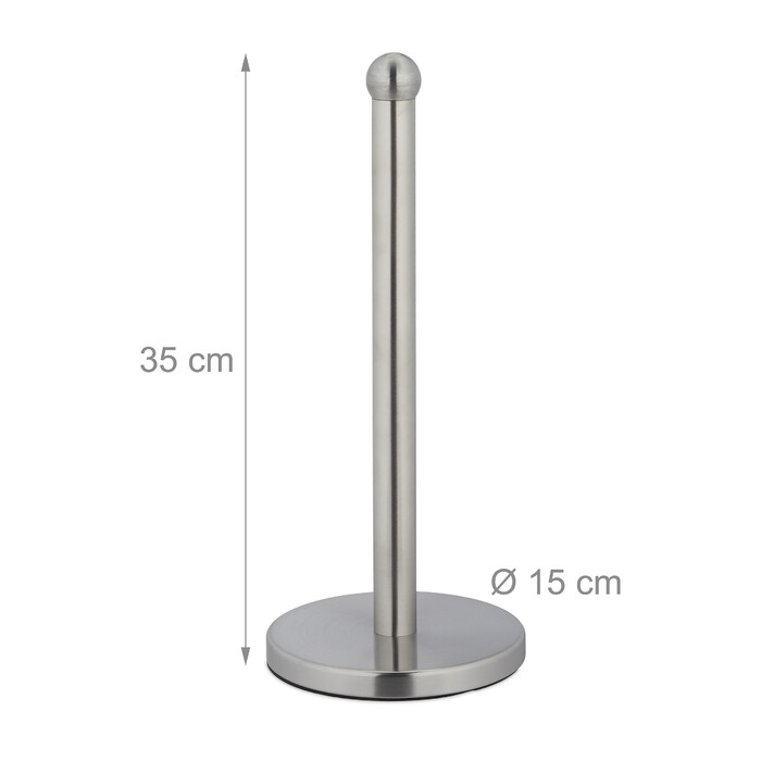 Relaxdays Standing Kitchen Roll Holder