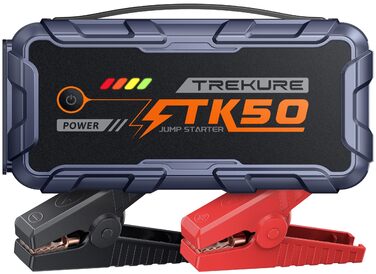 Powerbank для авто 8000A Starthilfe (бензин/дизель) 26800mAh з ліхтарем та USB
