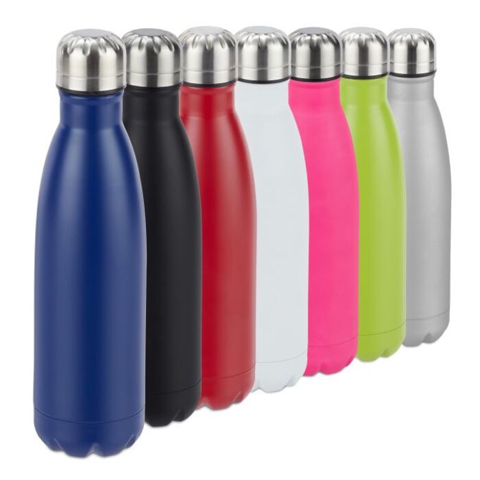 Relaxdays Stainless Steel Water Bottle