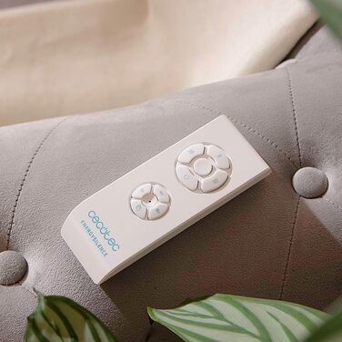 Вентилятор стельовий Cecotec Energysilence Aero 580, білий/бук, 40 Вт