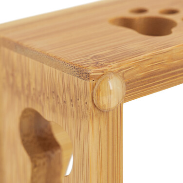 Relaxdays Nap Stand Bamboo Ceramic