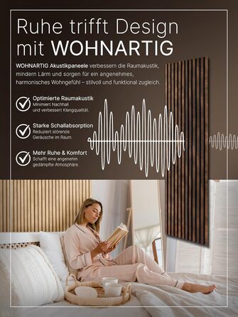 Акустичні настінні панелі з фетру Antique Bronze 345, комплект 2 шт. (275х27 см), 1.485 м² — декоративне оздоблення стін