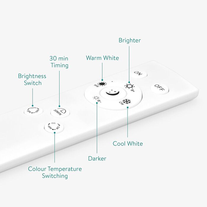 Navaris LED Ceiling Light 40cm - Dimmable, Color Temperature Change, Remote Control - 22W Dark Grey Starry Sky - Living Room Lamp, Bedroom Ceiling Lamp, Children's Room Lamp, Ceiling