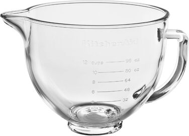 Скляна чаша KitchenAid 4,7 л для міксера 5KSM5GB