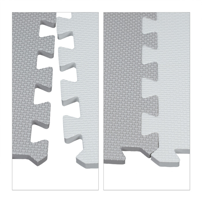 Relaxdays 36-Piece Puzzle Mat with Border
