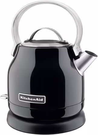 Електрочайник KitchenAid 5KEK1222EOB, 1,25 л, онікс, чорний, преміум якість