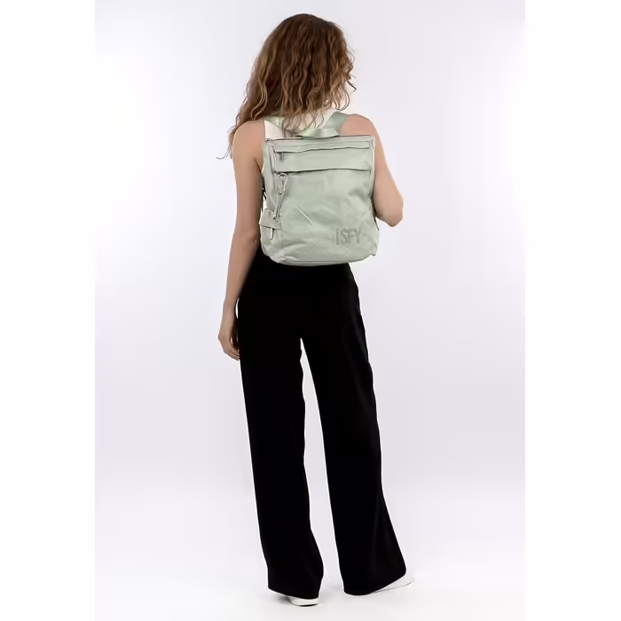 SURI FREY Backpack SFY SURI Sports Marry 18015 Women's Backpack Solid (Pistachio 976)
