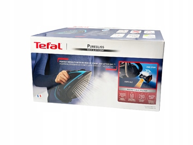 Парова праска Tefal Puregliss FV8066 Durilium AirGlide Autoclean, 280 г/хв