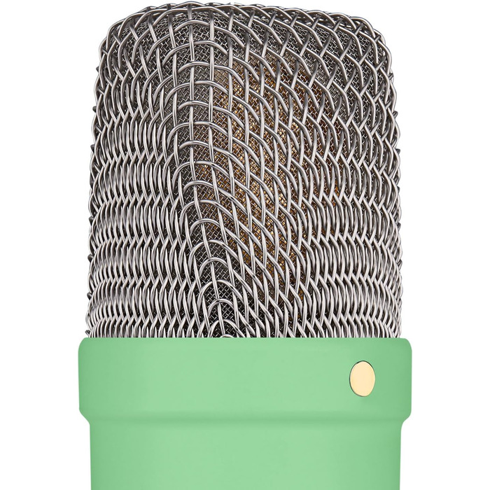 Rode NT1 Signature Black – студійний мікрофон-конденсатор + стійка для мікрофона keepdrum (зелена)