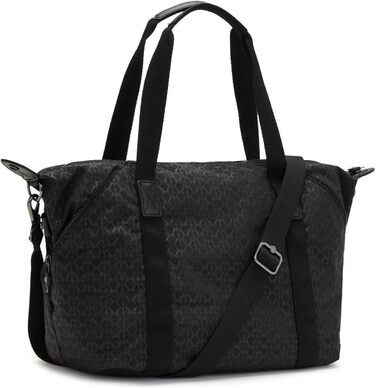 Сумка Kipling ART середнього розміру з фірмовим принтом (Signature Emb) - оригінал