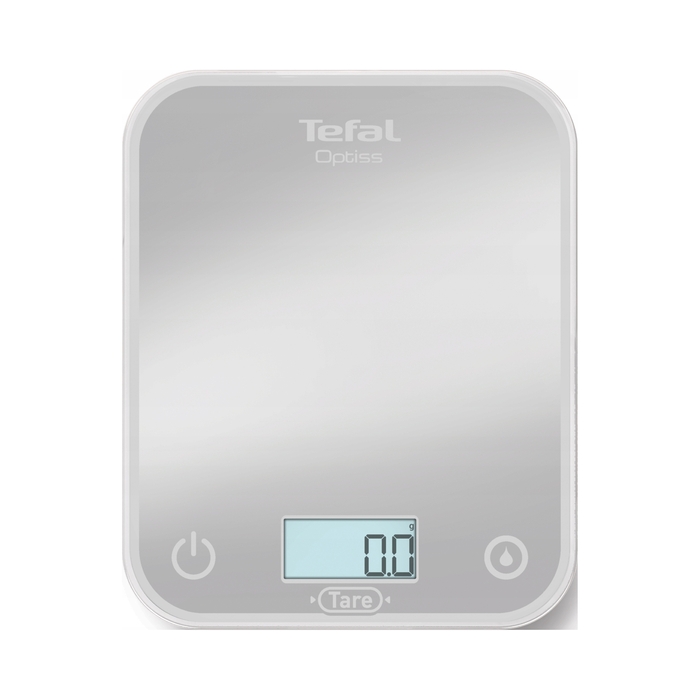 Кухонні ваги Tefal Optiss, сріблястий/сірий, 5 кг