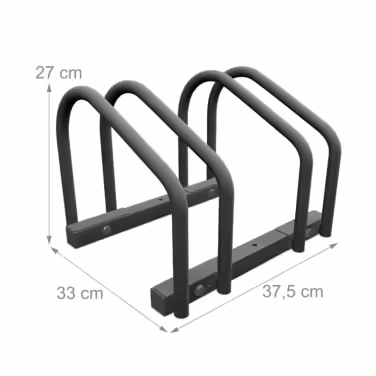 Relaxdays Bicycle Stand for 2 Bikes