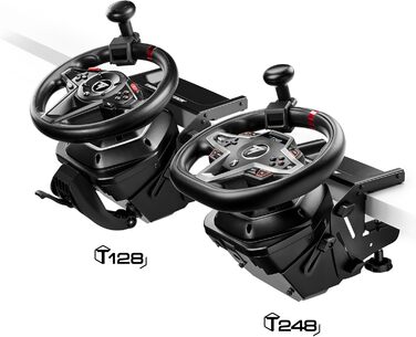 Набір Thrustmaster T128 для симуляторів вантажівок та сільськогосподарської техніки: кермо з Force Feedback та комплект для плоского монтажу. Офіційно для Xbox та PC