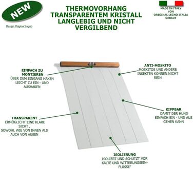 Будка для собак з масивного дерева, термозавіса, для німецької вівчарки (102x88x78) - Made in Italy