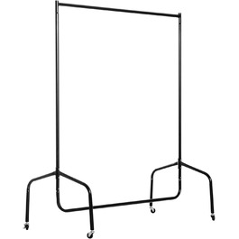 HOMCOM Clothes Rack Clothes Trolley Laundry Rack Rolling Wardrobe Clothes Stand (150 x 60 x 170 cm) (120 x 60 x 150 cm)