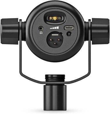 Rode PodMic USB – професійний подкаст-мікрофон з настільним тримачем Keepdrum MS138 (чорний/білий)