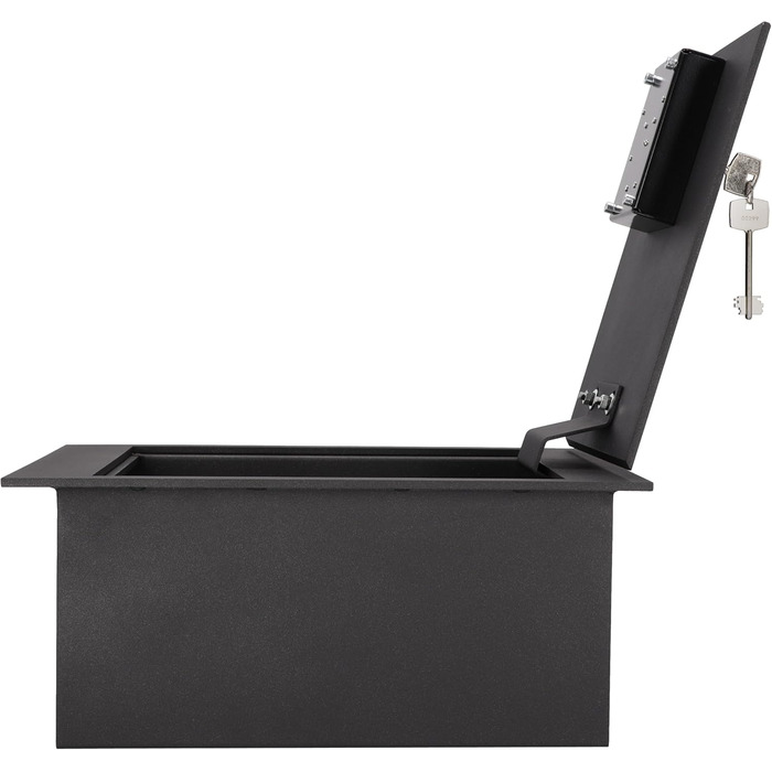 Вбудований сейф для підлоги з ключовим замком Tresor – сейф для підлоги, 4L, 13x39x21 см