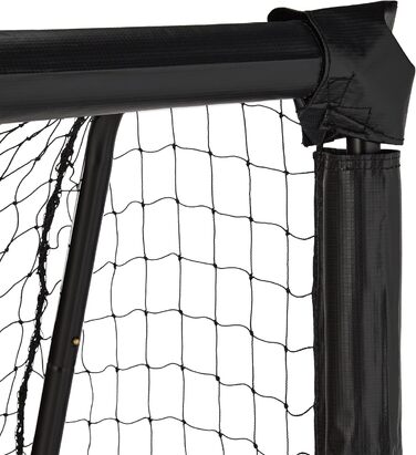 Relaxdays Soccer Goal for Kids & Adults - Garden Training Goal, Steel, 120x180x60 cm, Black