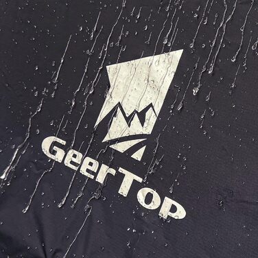 Намет GEERTOP для 2 осіб купольний, алюмінієві дуги, водонепроникний, 4 сезони - ідеальний для кемпінгу, піших прогулянок, подорожей та скелелазіння, синій