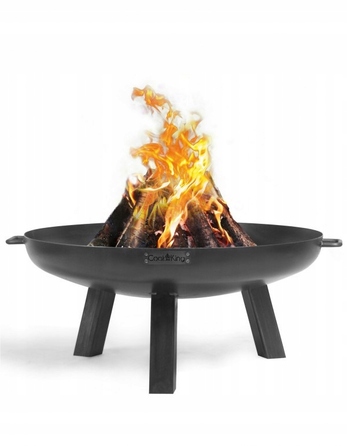 Садове вогнище CookKing зі сталі, 100 см, з кришкою