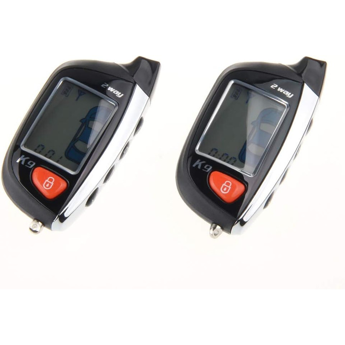 Автосигналізація Easyguard EC200-K9 з LCD-дисплеєм, автозапуском двигуна, турбо-таймером, 2-стороннім зв'язком, 12В