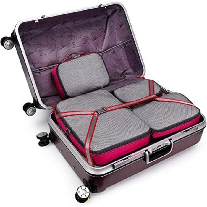 Органайзери для валізи G4Free: набір кубів для пакування (3/6/7 шт.)