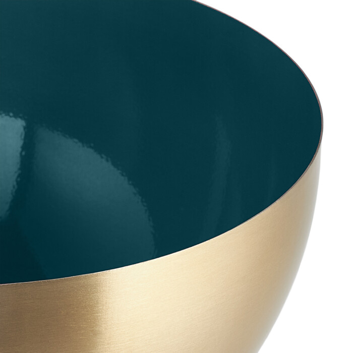 Relaxdays Two-tone stainless steel salad bowl