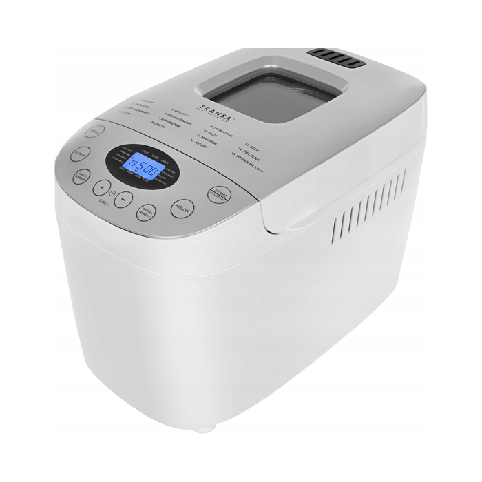 Хлібопічка Transa Electronics SmartBake, біла, 850 Вт