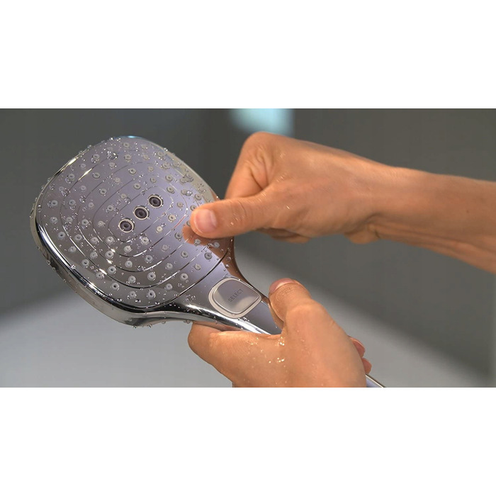 Душова лійка Hansgrohe Raindance Select срібляста, 3 функції