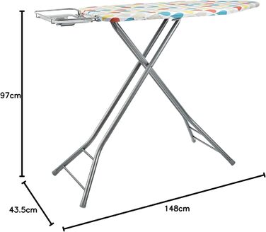 Прасувальна дошка стандартна Amazon, 122 см x 38 см