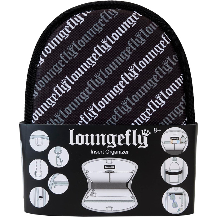 Loungefly міні-рюкзак органайзер для колекціонування, подарунок, офіційний мерч, для хлопців, дівчат, чоловіків і жінок