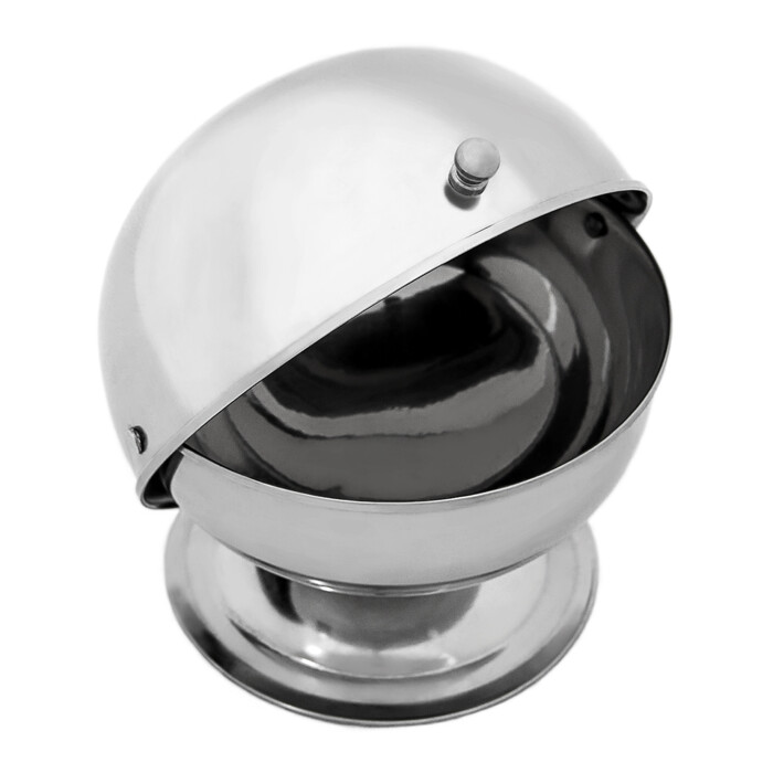 Relaxdays SWEETY Sugar Bowl made of Stainless Steel