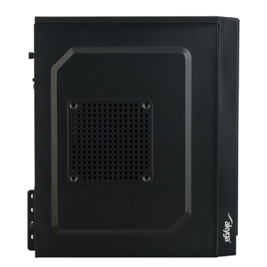 Корпус Micro ATX для комп'ютера Akyga AK35BK PC Tower, 2x USB 2.0, чорний