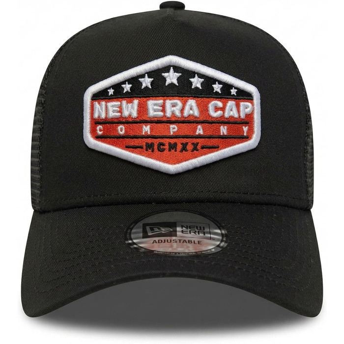 Кепка New Era A-Frame Trucker Distressed Patch Олива/Біла, регульована