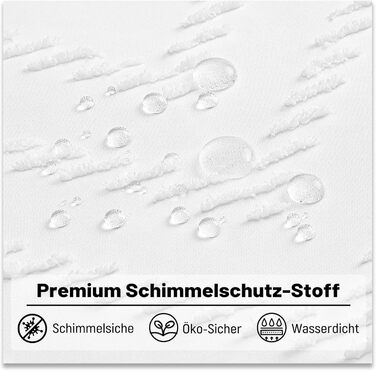 Штора для душу BTTN 180x200 см, бохо-стиль, бежева з пензликами, водонепроникна, з 12 гачками