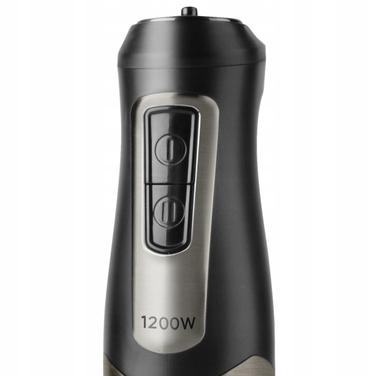Занурювальний блендер Black+Decker BXHBA1200E, 1200 Вт, чорний