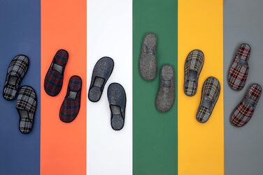 Чоловічі халати ESTRO F17 Jeans 43 EU з антиковзкою підошвою Memory Foam