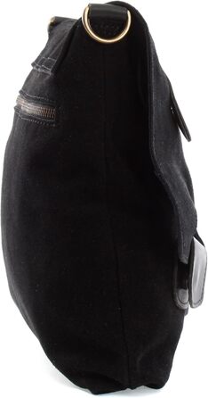 Сумка жіноча LECONI через плече з натуральної замші, чорна. Оригінальна шкіряна крос-боді сумка для повсякденного використання 29x29x6 см LE3027-VL