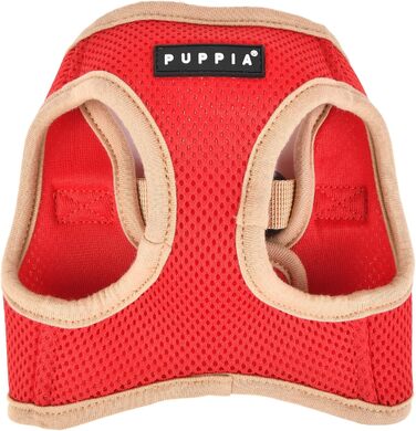 Шлейка для собак Puppia Soft Vest Harness B II Wein XL, червона, 110 г