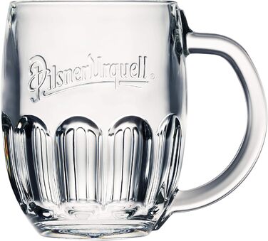 Пльзенське пиво Pilsner Urquell, 6 склянок, 0,5л, скляні кружки, Чехія