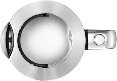 WMF Lono Glass Kettle 1.7 Liter, Glass Kettle with Scale Filter, Cordless, 3000 Watts, Matte Stainless Steel