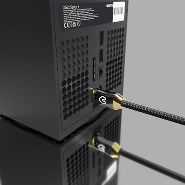HDMI 2.1 кабель Ultra High Speed | 4K 120Hz/144Hz, 8K 60Hz Ultra HD | 48 Gbps | Підтримка PS5, Xbox Series X & S | Чорний, 3 метри
