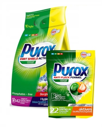 Універсальний пральний порошок Purox, 10 кг