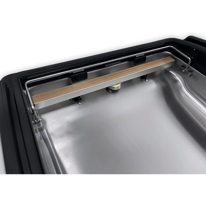 Професійний вакуумний пакувальник Maxxo VM Profi з подвійною зварювальною лінією, 20 л/хв, 900 мбар, для пакування продуктів, з нержавіючої сталі, 20 л/хв